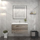 Moreno Bath BOW36 BOW 36" Floating Bathroom Vanity with Reinforced Acrylic Sink