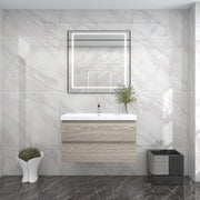 Moreno Bath BOW36 BOW 36" FLOATING BATHROOM VANITY WITH REINFORCED ACRYLIC SINK - view 4