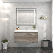 Moreno Bath BOW42 BOW 42" FLOATING BATHROOM VANITY WITH REINFORCED ACRYLIC SINK - view 4