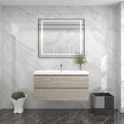 Moreno Bath BOW42 BOW 42" FLOATING BATHROOM VANITY WITH REINFORCED ACRYLIC SINK - view 3