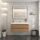 Moreno Bath BOW42 BOW 42" Floating Bathroom Vanity with Reinforced Acrylic Sink