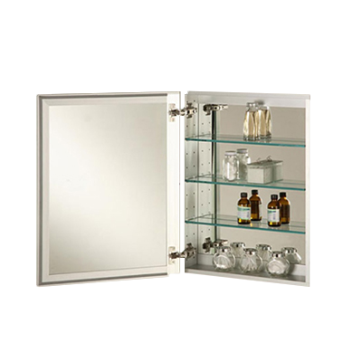 Afina SD2436RBRD Broadway 24" W x 36" H Single Door Recessed Medicine Cabinet - view 2