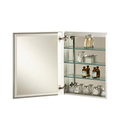 Afina SD2030RBRD Broadway 20" W x 30" H Single Door Recessed Medicine Cabinet - view 2