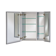 Afina DD2519RBRD Broadway 25" W x 19" H Double Door Recessed Medicine Cabinet