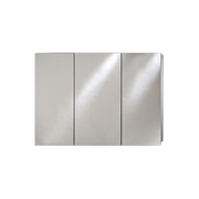 Afina TD4230RBRD Broadway 42" W x 30" H Triple Door Recessed Medicine Cabinet - view 2