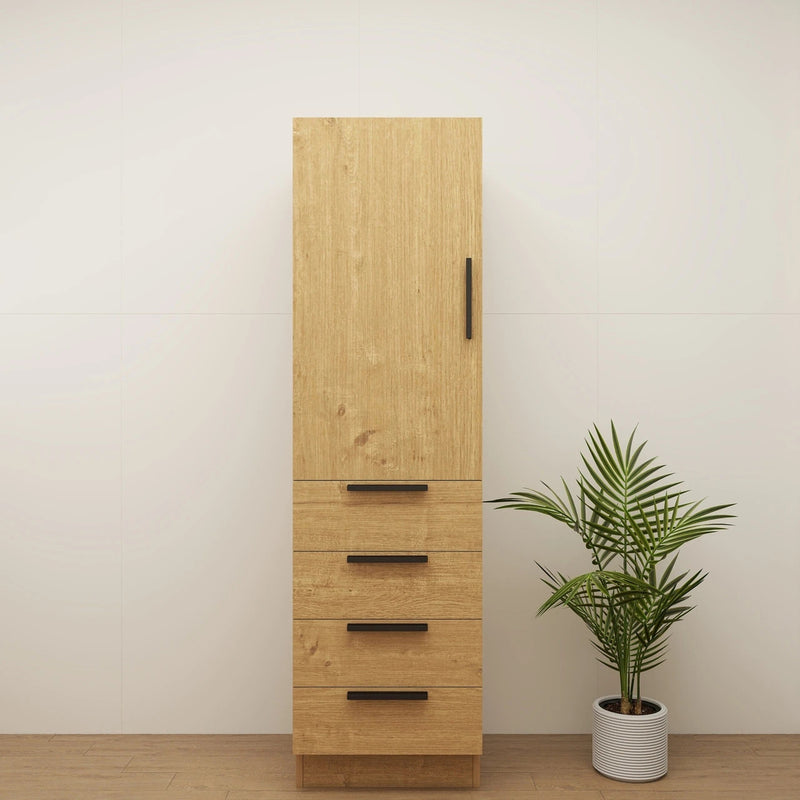 Moreno Bath CARLA-S72 Carla 20" Freestanding Linen Cabinet