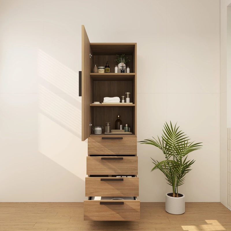 Moreno Bath CARLA-S72 Carla 20" Freestanding Linen Cabinet