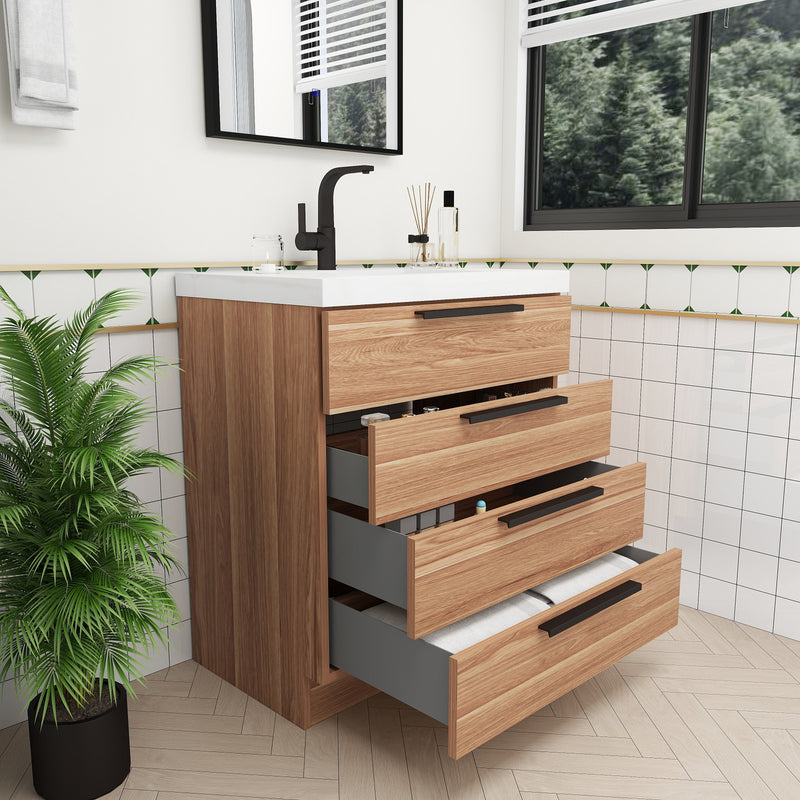 Moreno Bath CARLA-30 Carla 30" Freestanding Bathroom Vanity