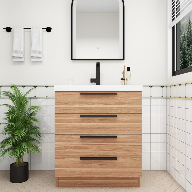 Moreno Bath CARLA-30 Carla 30" Freestanding Bathroom Vanity