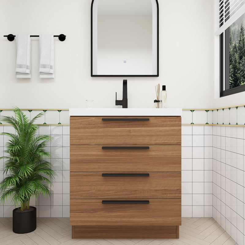Moreno Bath CARLA-30 Carla 30" Freestanding Bathroom Vanity