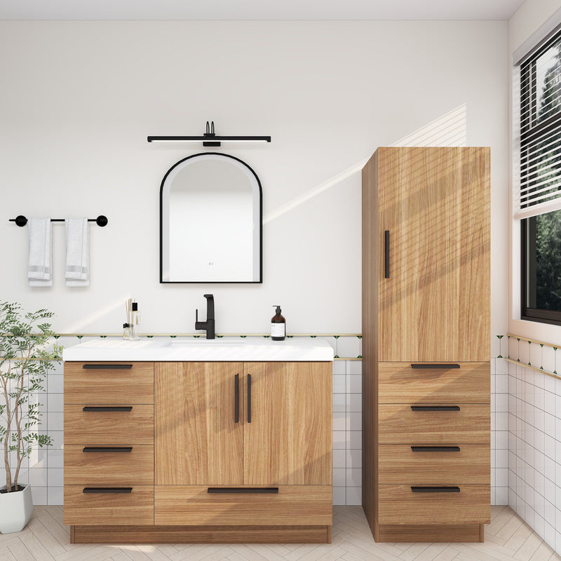 Moreno Bath CARLA-42L Carla 42" Freestanding Bathroom Vanity with Left Side Drawers