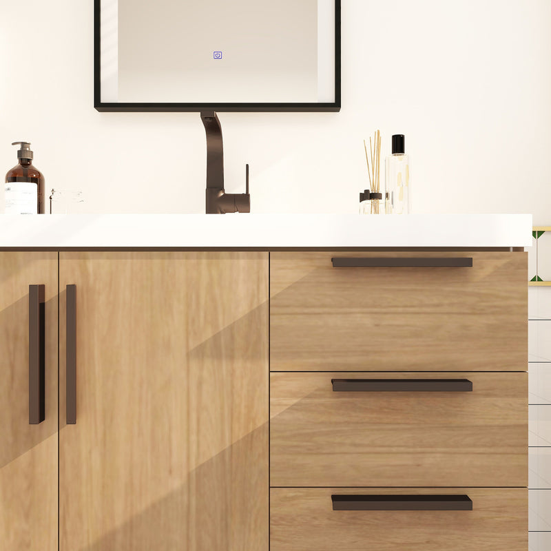 Moreno Bath CARLA-42R Carla 42" Freestanding Bathroom Vanity with Right Side Drawers