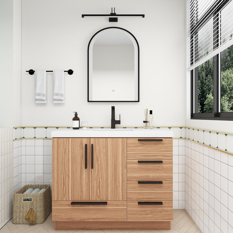 Moreno Bath CARLA-42R Carla 42" Freestanding Bathroom Vanity with Right Side Drawers