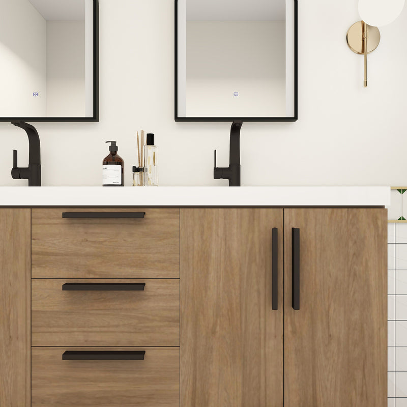 Moreno Bath CARLA-60D Carla 60" Freestanding Bathroom Vanity with Double Sink