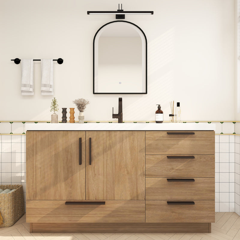 Moreno Bath CARLA-60S Carla 60" Freestanding Bathroom Vanity with Single Sink