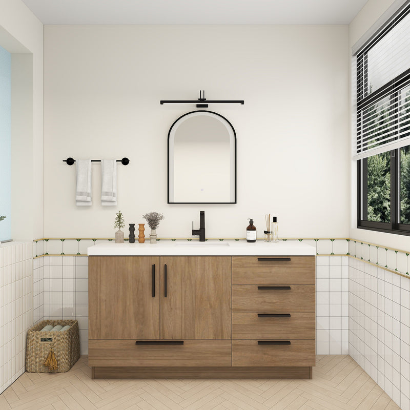 Moreno Bath CARLA-60S Carla 60" Freestanding Bathroom Vanity with Single Sink