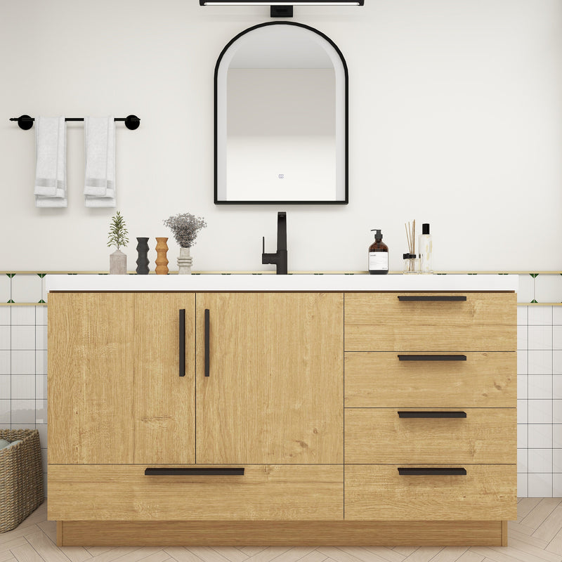 Moreno Bath CARLA-60S Carla 60" Freestanding Bathroom Vanity with Single Sink