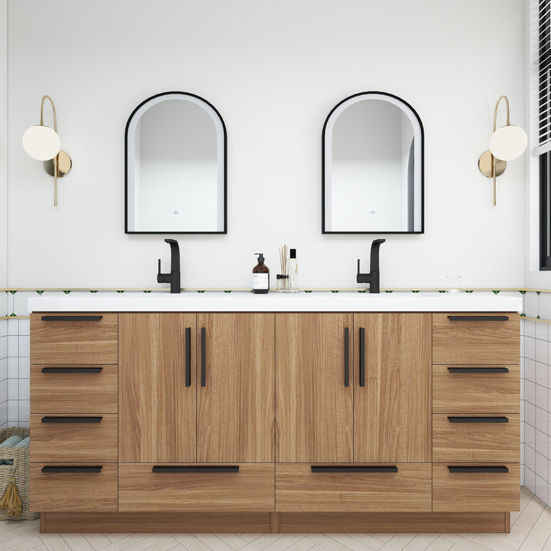 Moreno Bath CARLA-72 Carla 72" Freestanding Bathroom Vanity with Double Sink