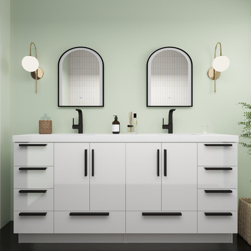 Moreno Bath CARLA-72 Carla 72" Freestanding Bathroom Vanity with Double Sink