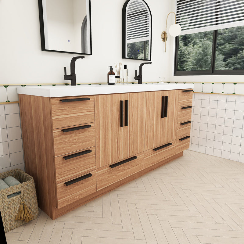 Moreno Bath CARLA-72 Carla 72" Freestanding Bathroom Vanity with Double Sink
