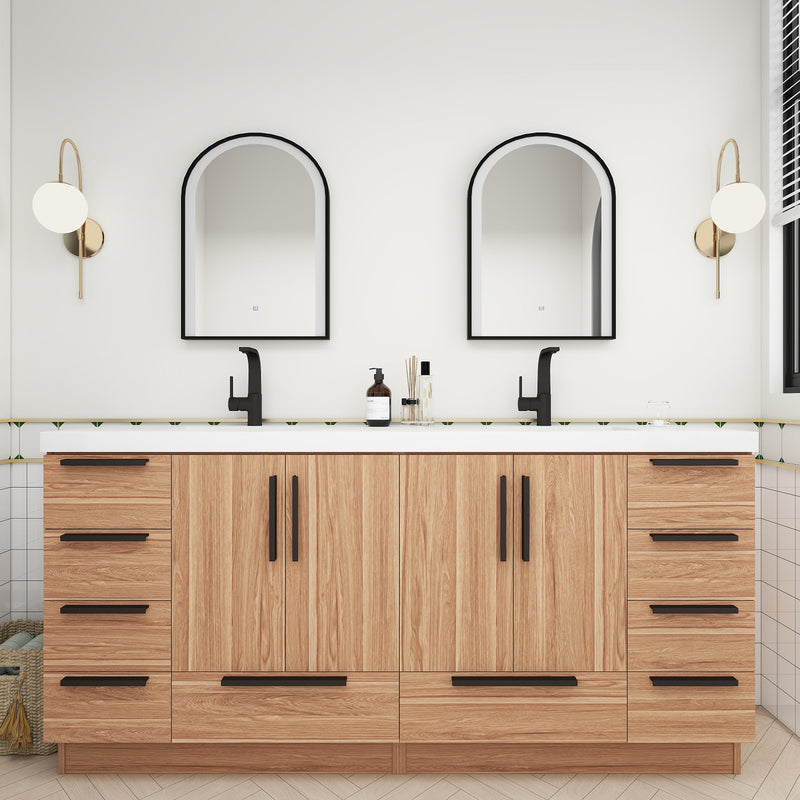 Moreno Bath CARLA-72 Carla 72" Freestanding Bathroom Vanity with Double Sink
