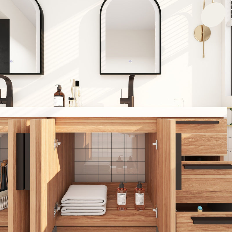Moreno Bath CARLA-72 Carla 72" Freestanding Bathroom Vanity with Double Sink
