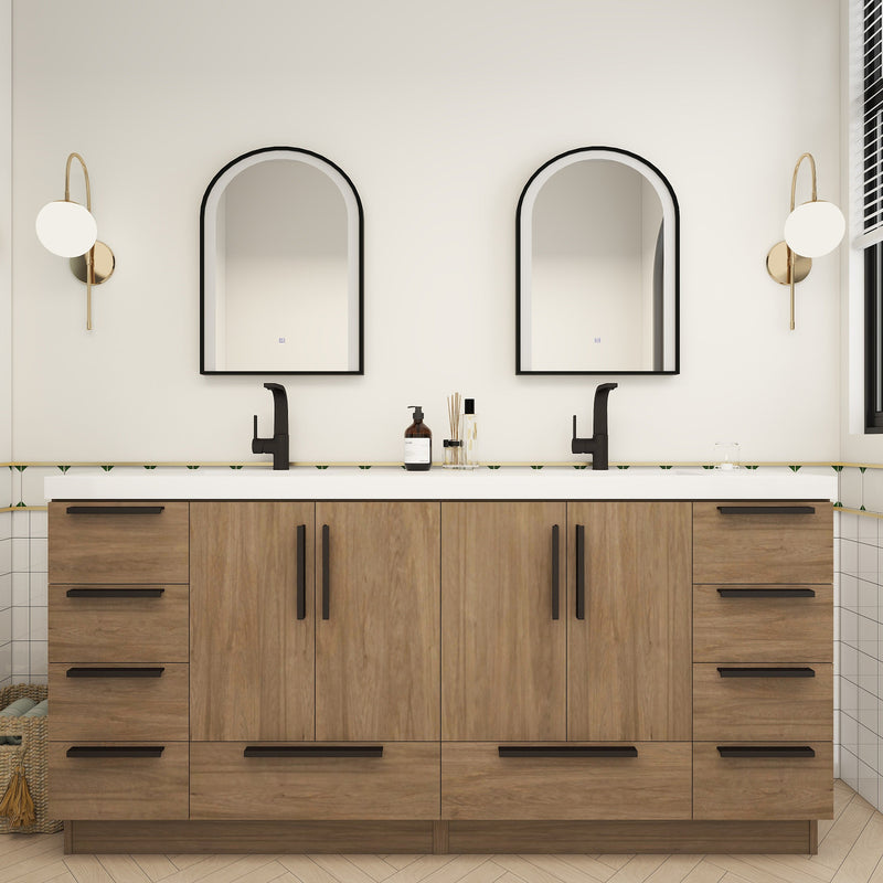Moreno Bath CARLA-72 Carla 72" Freestanding Bathroom Vanity with Double Sink