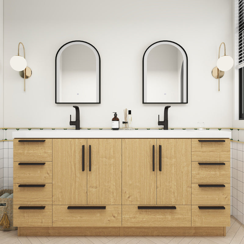 Moreno Bath CARLA-72 Carla 72" Freestanding Bathroom Vanity with Double Sink