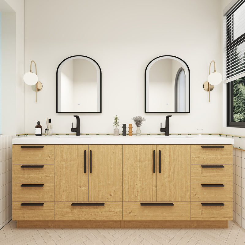 Moreno Bath CARLA-84 Carla 84" Freestanding Bathroom Vanity with Double Sink