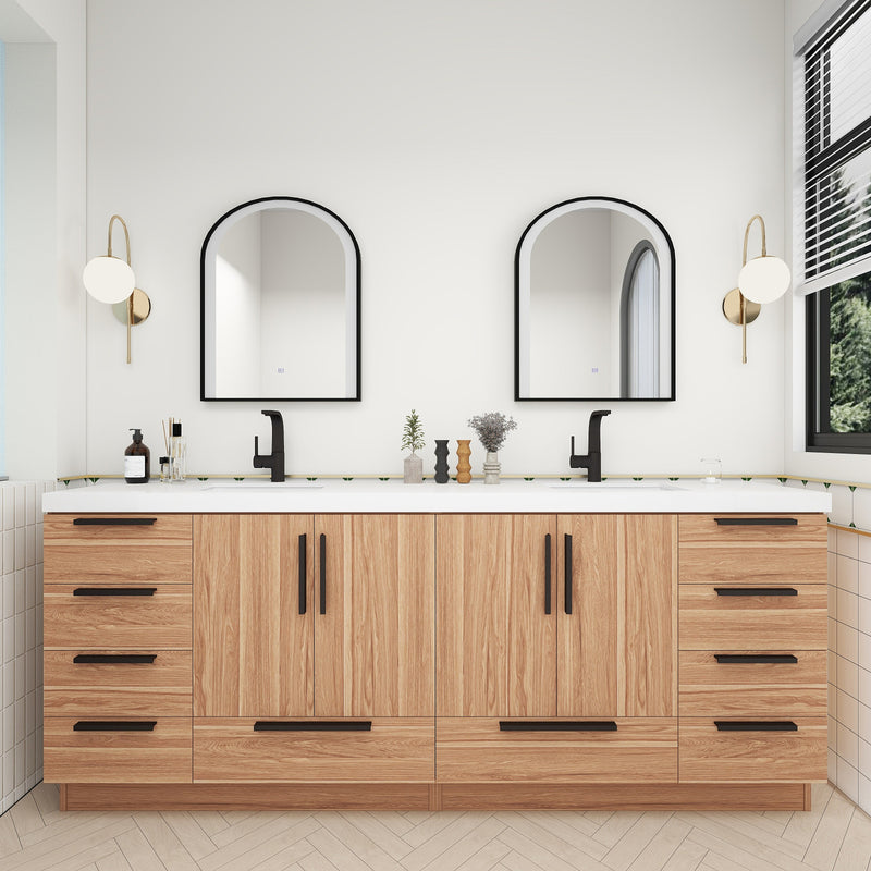 Moreno Bath CARLA-84 Carla 84" Freestanding Bathroom Vanity with Double Sink