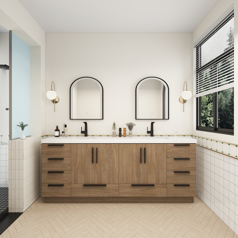 Moreno Bath CARLA-84 Carla 84" Freestanding Bathroom Vanity with Double Sink