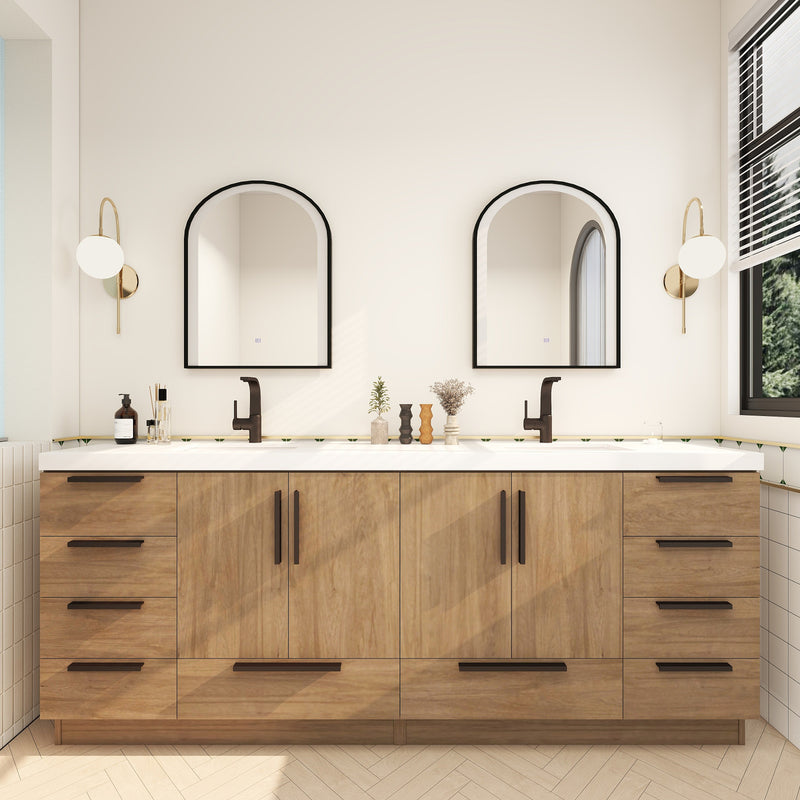Moreno Bath CARLA-84 Carla 84" Freestanding Bathroom Vanity with Double Sink