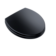 TOTO SS113#51 SoftClose Slow Close Round Toilet Seat and Lid, Ebony - view 2