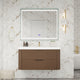 Moreno Bath CELINE-42 Celine 42" Fluted Floating Bathroom Vanity with Reinforced Acrylic Sink