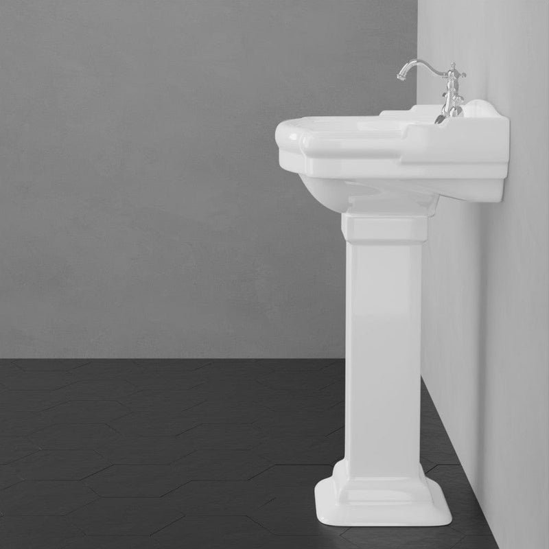 Chipley 300 Vitreous China Pedestal Sink