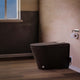Trone STCM1.MB Nobelet Smart Bidet Toilet with ToeTouch, Auto Open and Close Lid, Auto Flush and Heated Seat - Matte Black