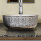 Cohagen Vitreous China Decorated Vessel Sink - White Interior
