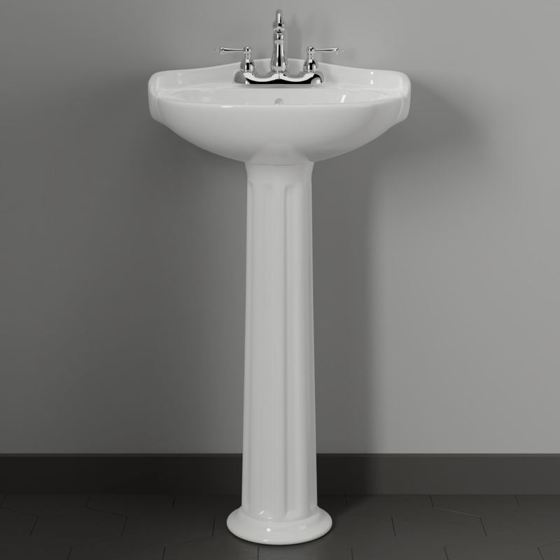 Condon Vitreous China Pedestal Sink