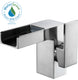 Anzzi Zhona Series Single Hole Single-Handle Low-Arc Bathroom Faucet in Brushed Nickel