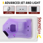 K-Plunge Borealis All-in-One Cold Plunge and Hot Tub with Built-in Chiller
