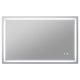 30-in. x 48-in. Frameless LED Front/Back Light Bathroom Mirror w/Defogger