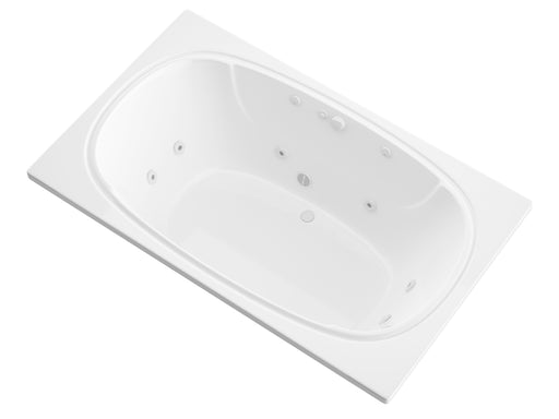 Atlantis Whirlpool 4878CWR Charleston 48 x 78 Rectangular Whirlpool Jetted Bathtub