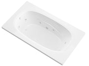 Atlantis Whirlpool 3666PWR Polaris 36 x 66 Rectangular Whirlpool Jetted Bathtub with Reversible Drain