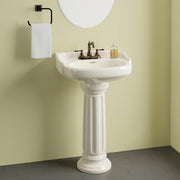 Dawson 100 Vitreous China Pedestal Sink