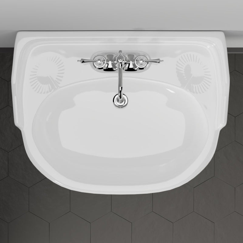 Dawson 200 Vitreous China Pedestal Sink