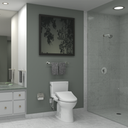 TOTO SW3004#01 WASHLET A2 Electronic Bidet Toilet Seat with Heated Seat and SoftClose Lid, Elongated, Cotton White - view 5