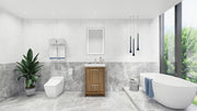 Moreno Bath FSDOLCE24 Dolce 24" Freestanding Bathroom Vanity Set with Single Reinforced Acrylic Sink - view 2