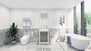 Moreno Bath FSDOLCE24 Dolce 24" Freestanding Bathroom Vanity Set with Single Reinforced Acrylic Sink - view 4