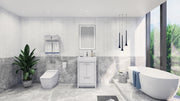 Moreno Bath FSDOLCE24 Dolce 24" Freestanding Bathroom Vanity Set with Single Reinforced Acrylic Sink - view 3