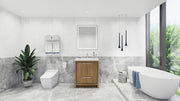 Moreno Bath FSDOLCE30 Dolce 30" Freestanding Bathroom Vanity Set with Single Reinforced Acrylic Sink - view 2